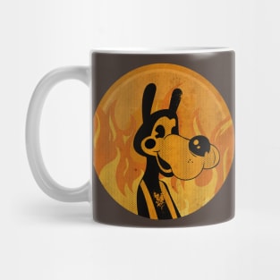 Rubberhose Cartoon Wolf Mug